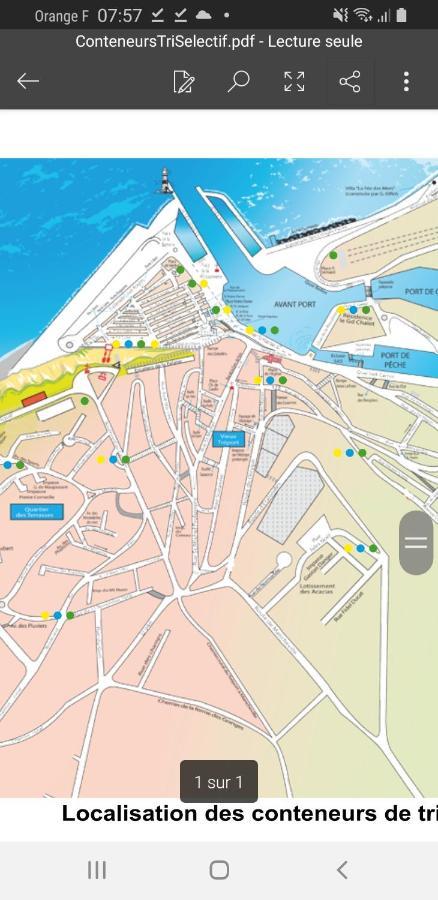 Goeland Leilighet Le Tréport Eksteriør bilde